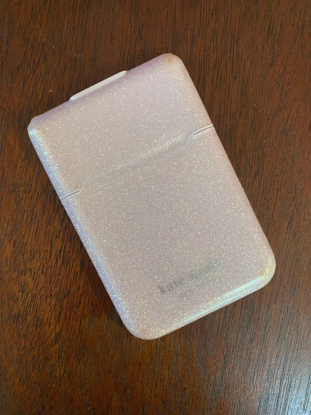 Kate Spade That Sparkle Pink Magnetic MagSafe Flip Phone Wallet